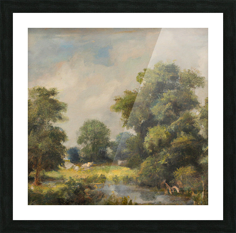 Glen of Tranquility Picture Frame print