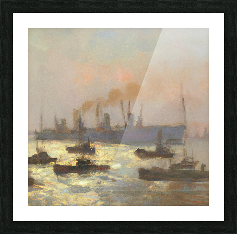 HMS Dreadnought Picture Frame print