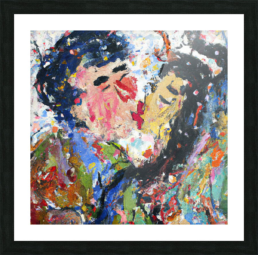Jackson and Jill Picture Frame print