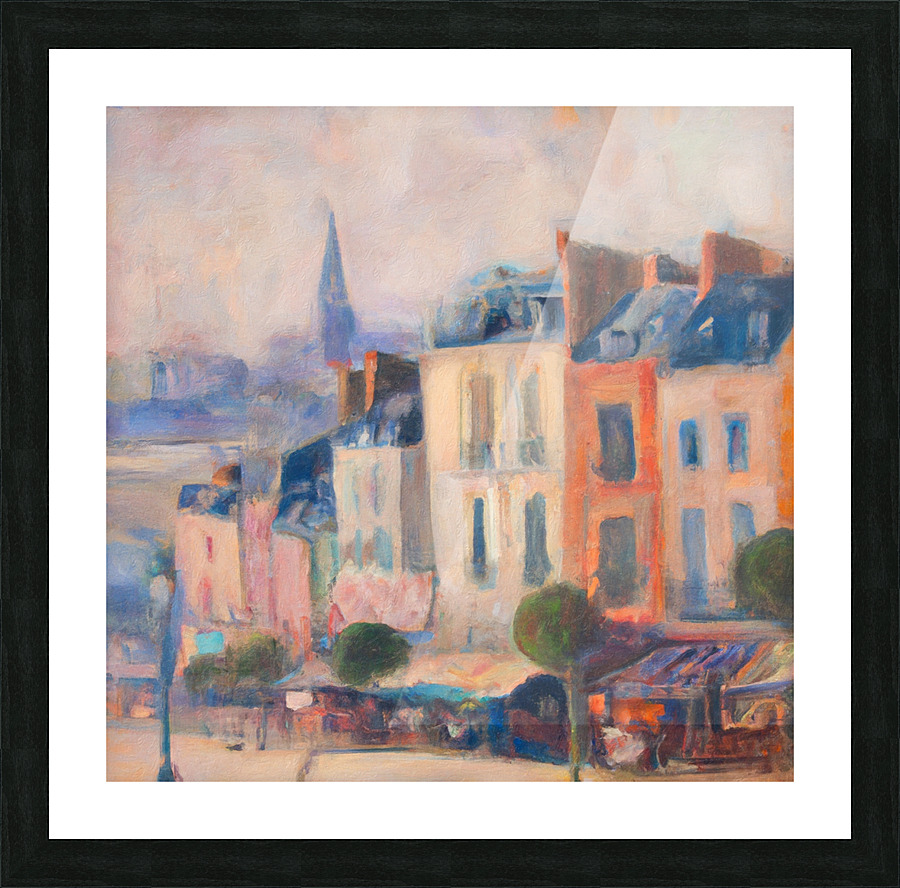 Le Marais Picture Frame print