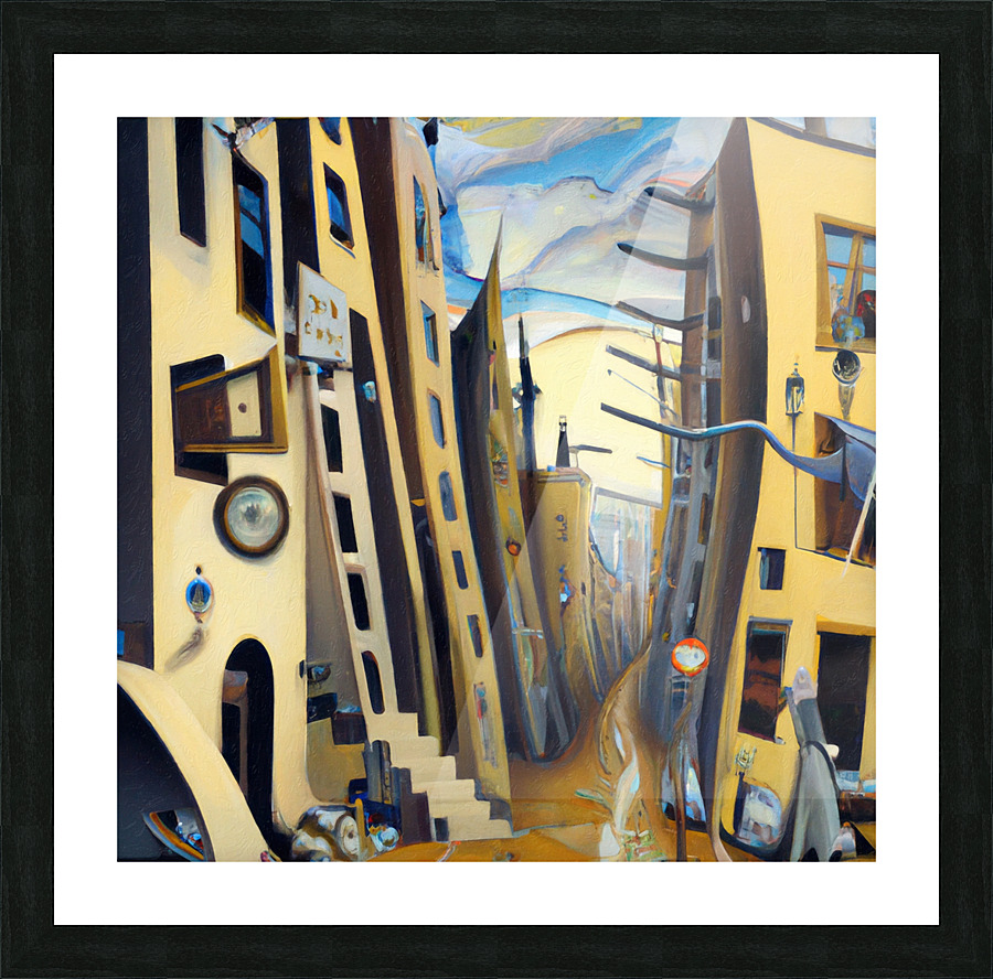 Las Ramblas Picture Frame print