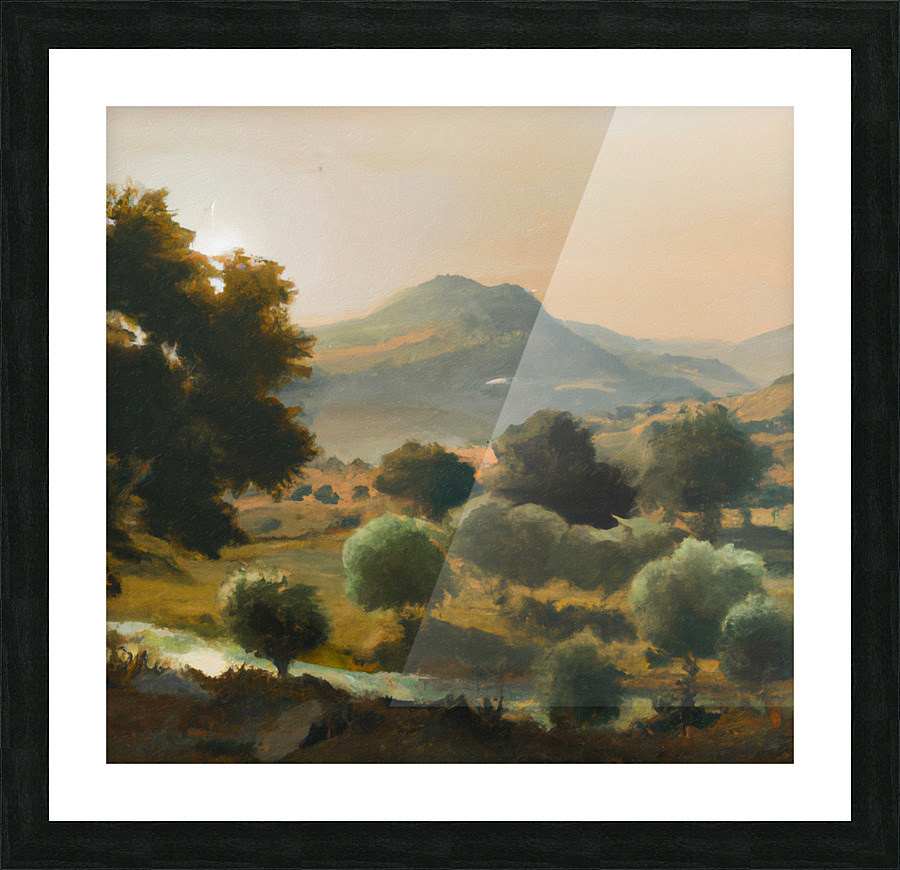 San Jacinto Valley Picture Frame print