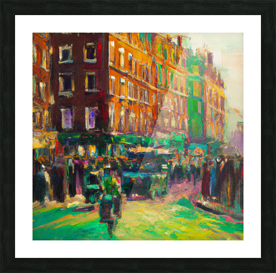 Place Dauphine Picture Frame print