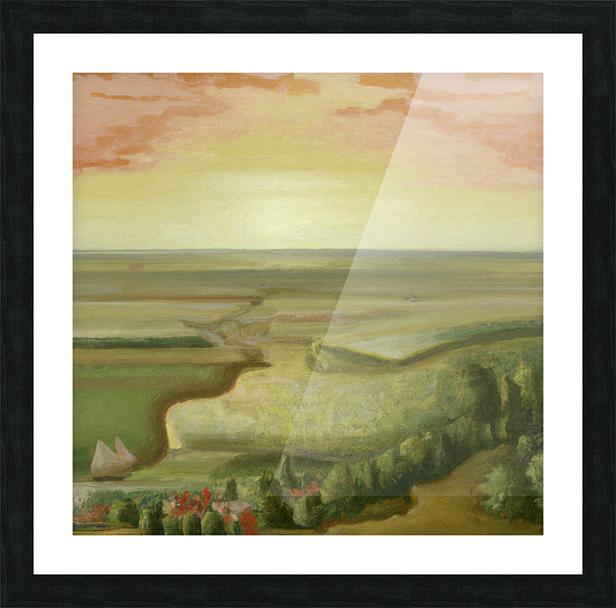 Somewhere on a Distant Planet Picture Frame print