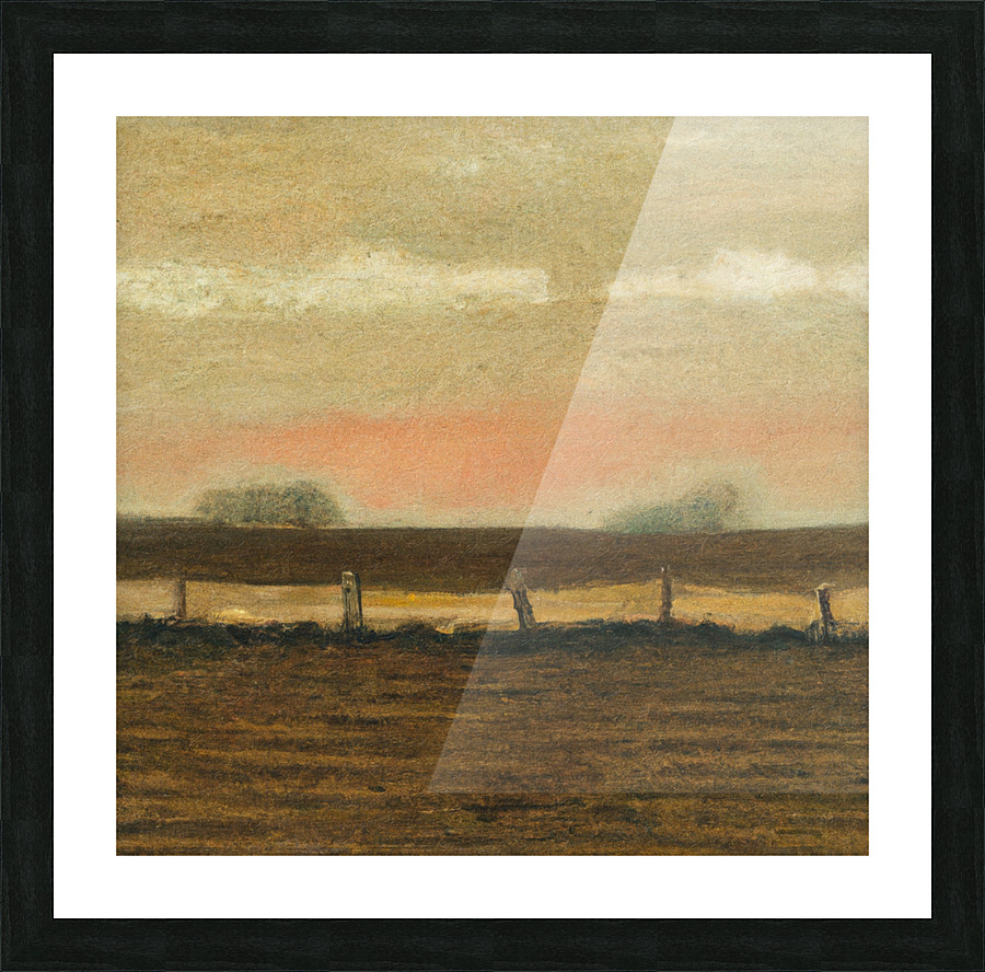 The Fence Post Error Picture Frame print