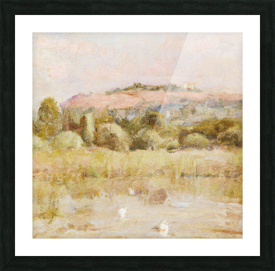 The Alabaster Coast Picture Frame print
