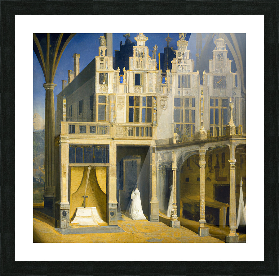 The Sky Palace Picture Frame print