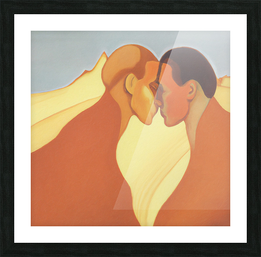 The Two Smiths Picture Frame print