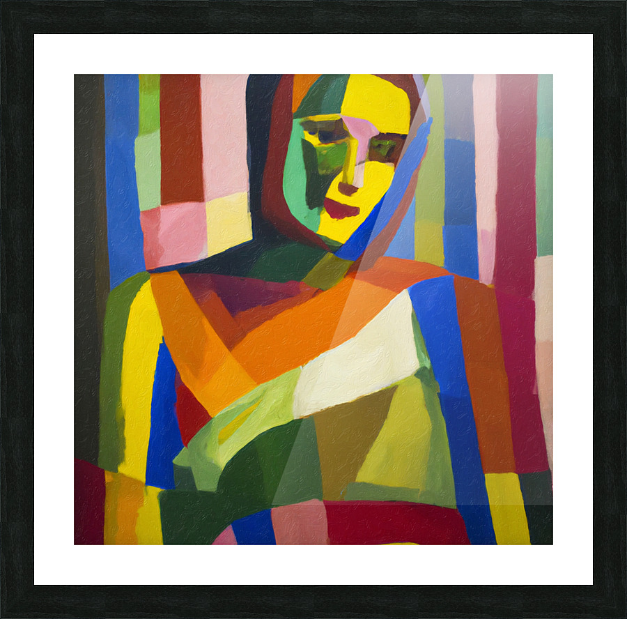 The Illustrated Lady Picture Frame print