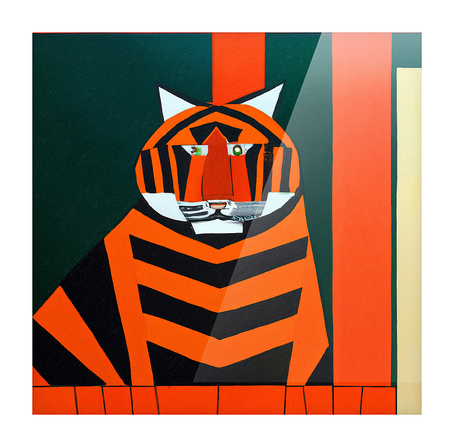 Tiger Tiger Picture Frame print