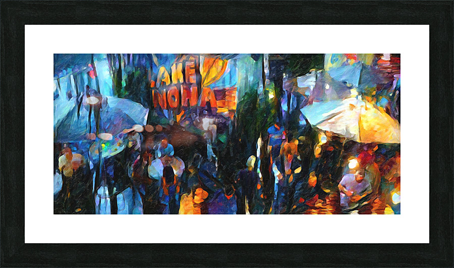 Boxi Park Picture Frame print