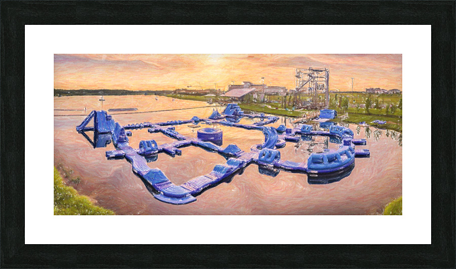 Laureate Park Picture Frame print