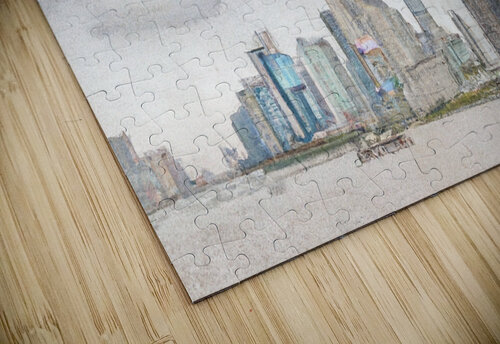 Shanghai Skyline aiddia puzzle