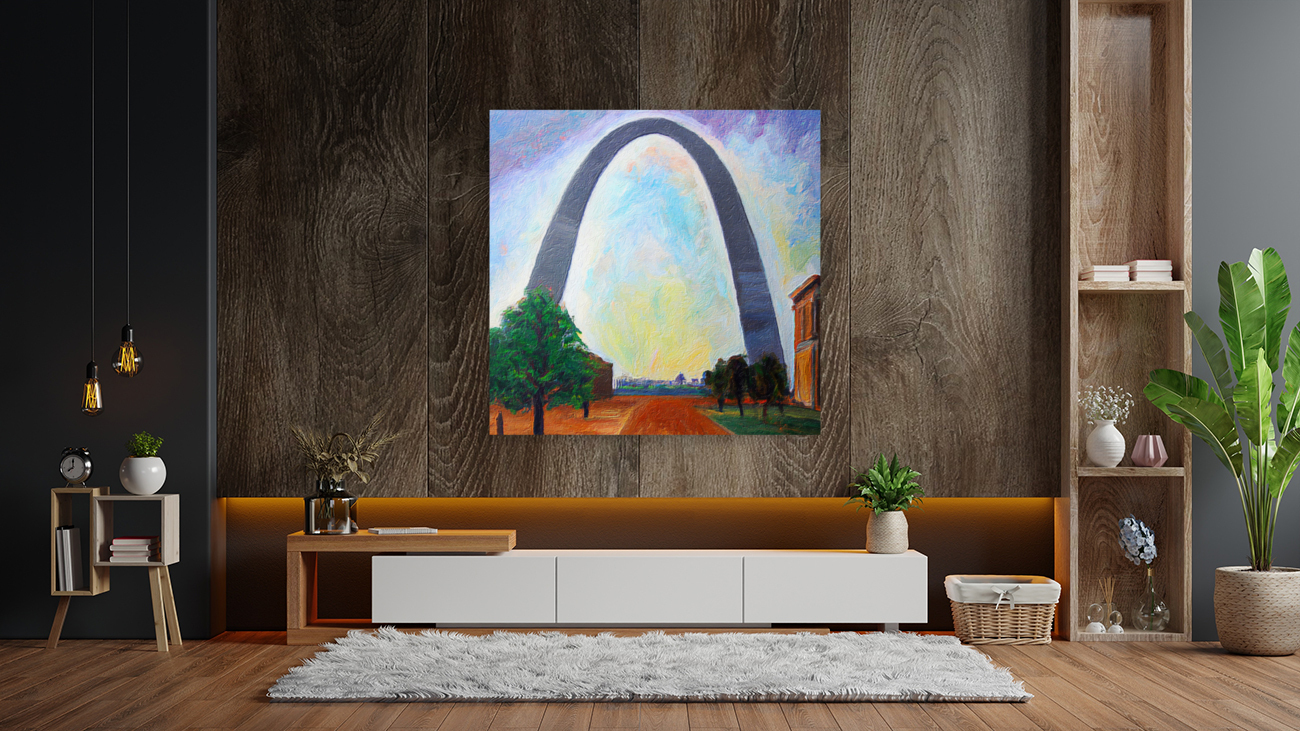 The Gateway Arch Reproduction