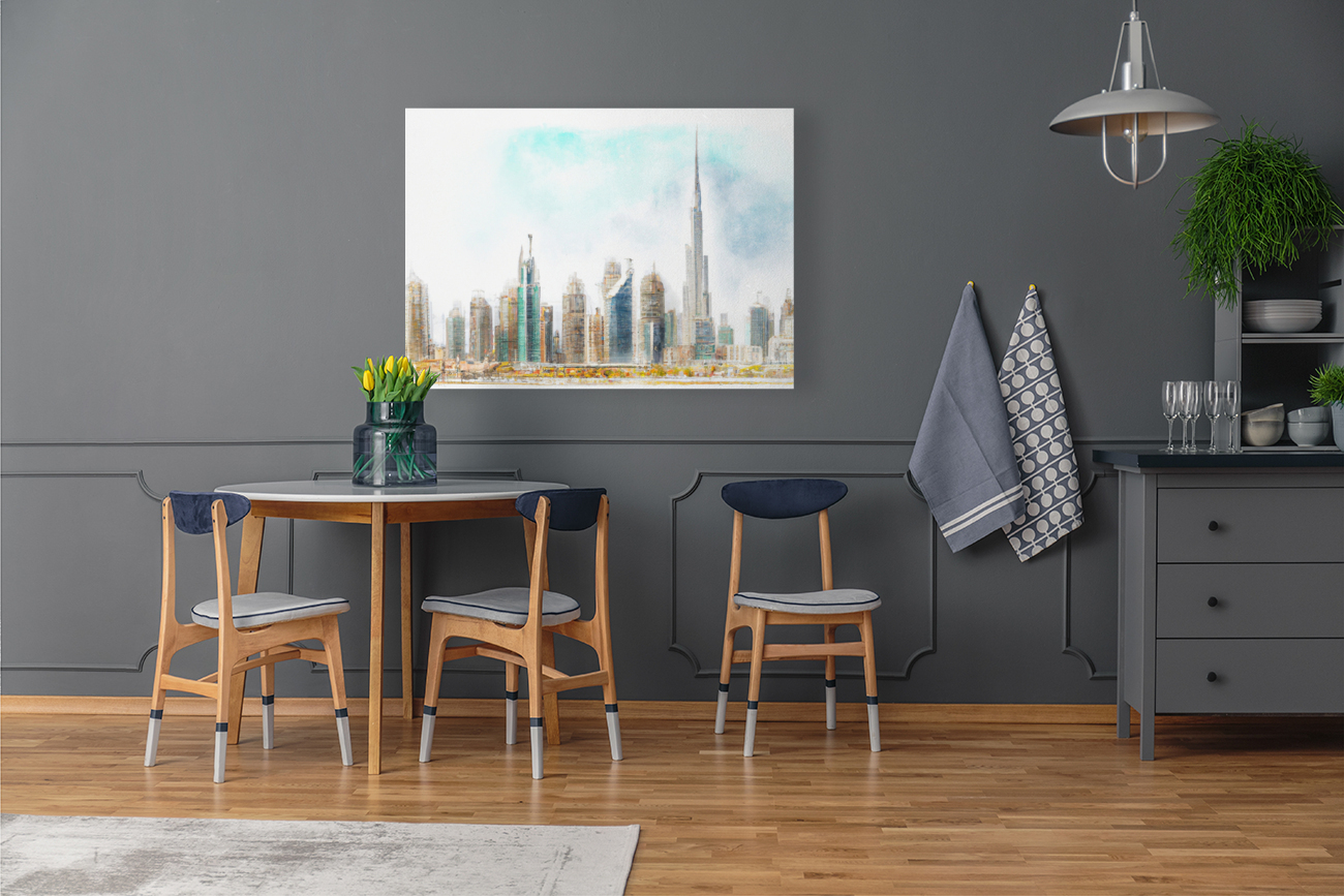 Dubai Skyline Reproduction