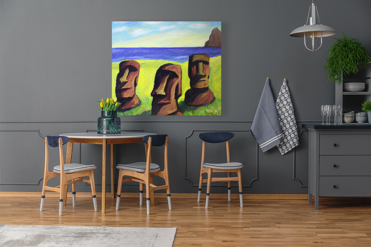 Easter Island Reproduction