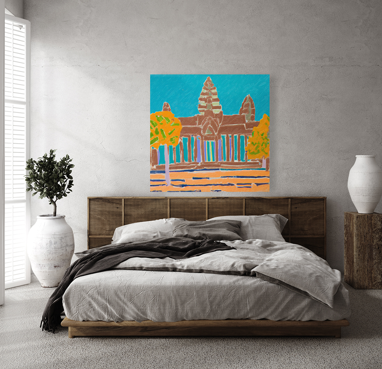 Angkor Temple I Reproduction