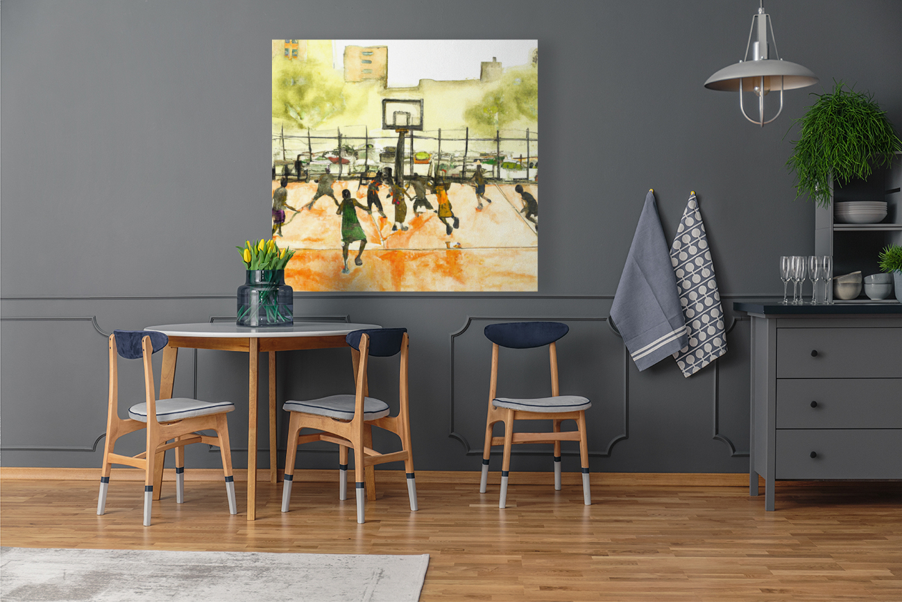 Pickup Basketball V Reproduction