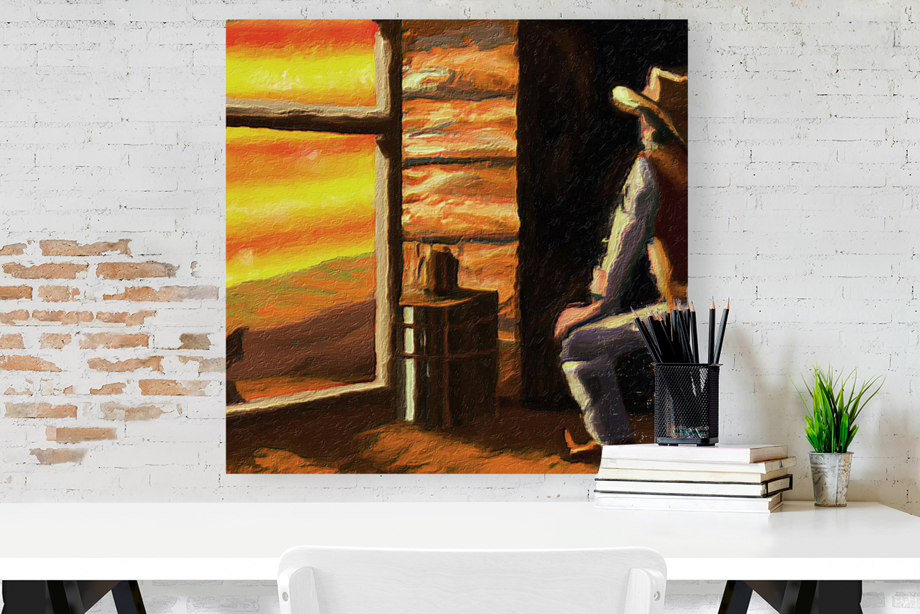 Lonesome Cowboy I Reproduction