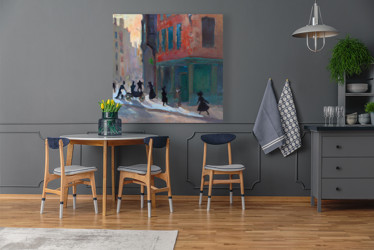 Boulevard Saint Germain Reproduction