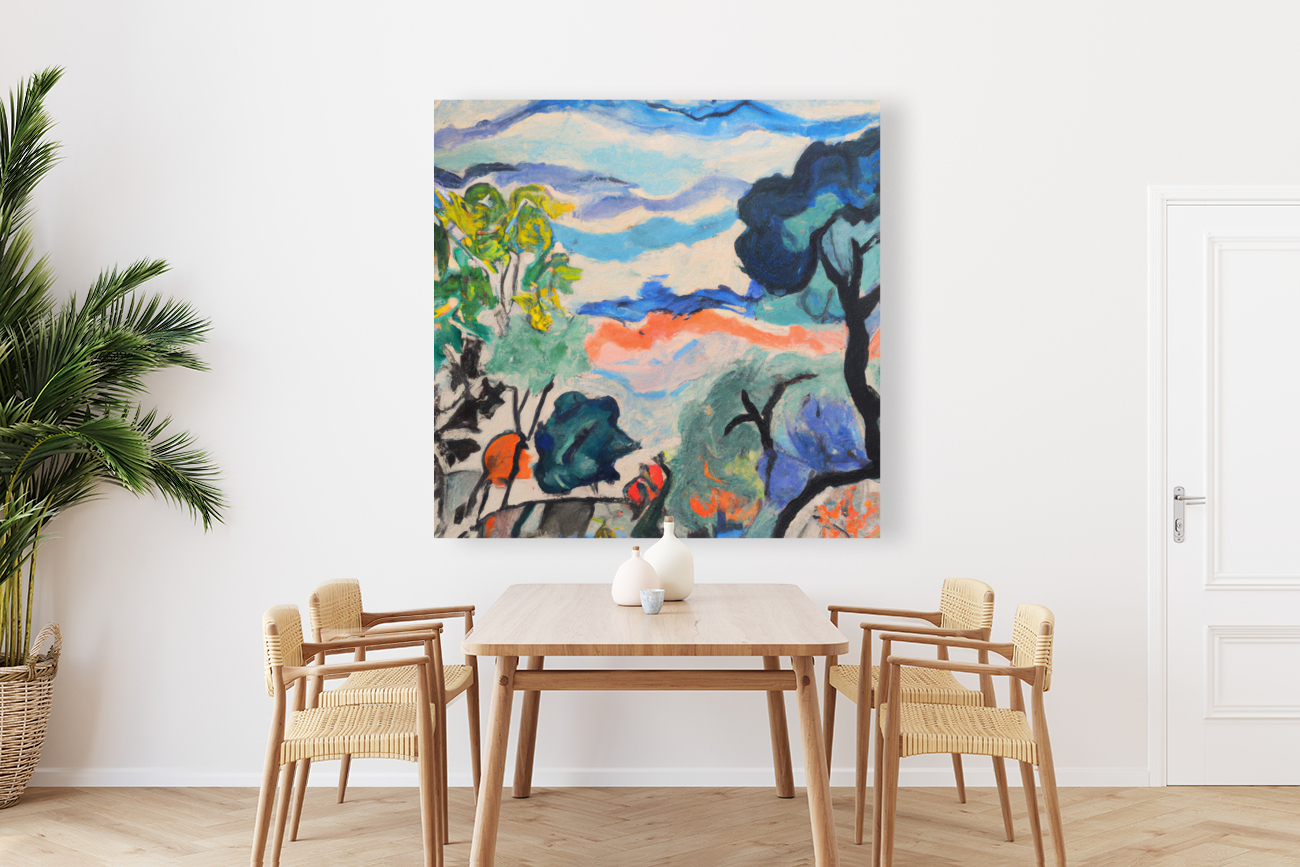 An Indifferent Landscape Reproduction