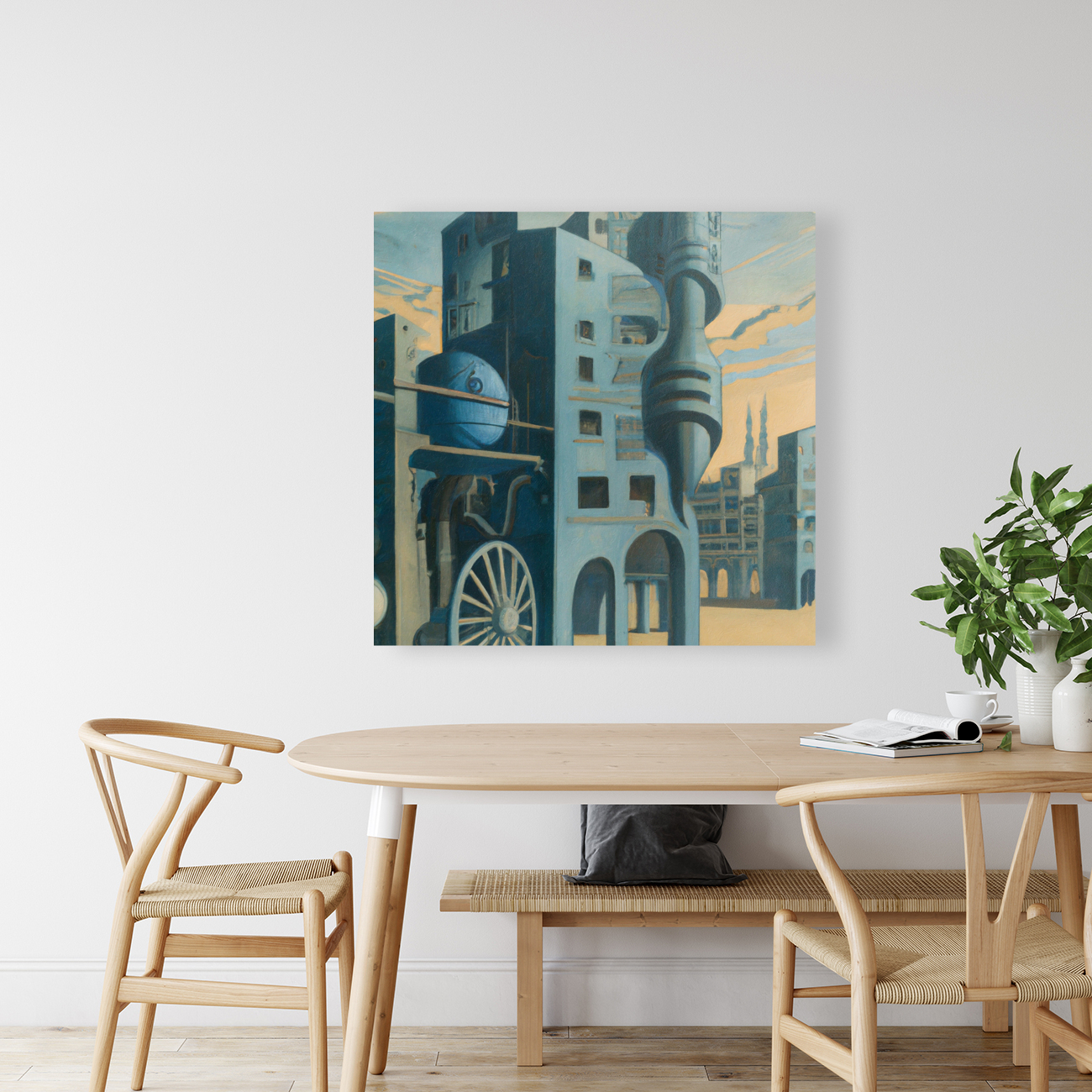 Ciudad De Chirico Reproduction