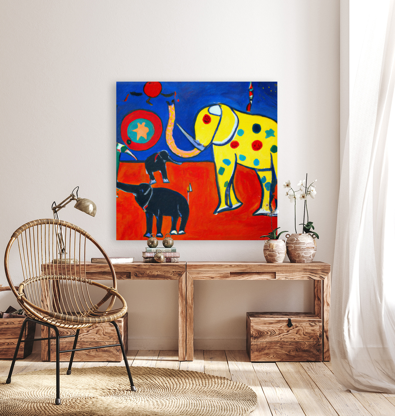 Circus Elephants II Reproduction