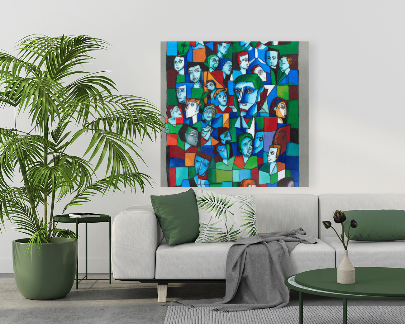 Faces in the Crowd Reproduction