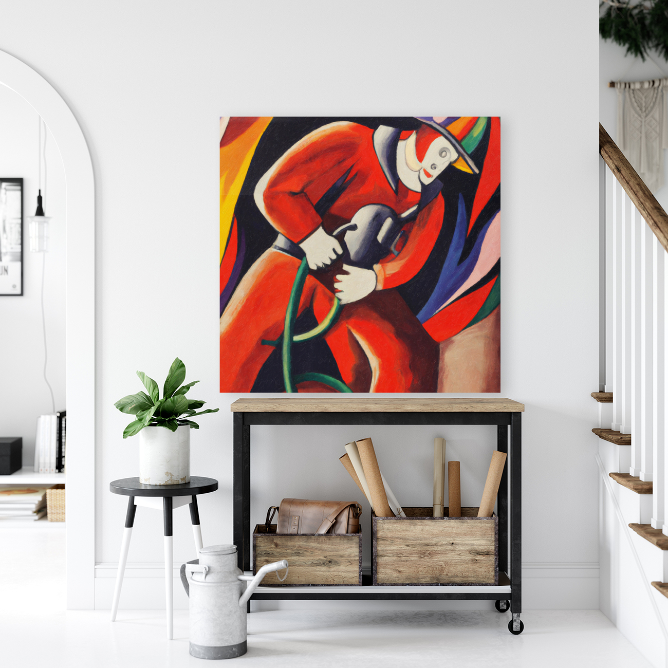 Franz the Fireman Reproduction