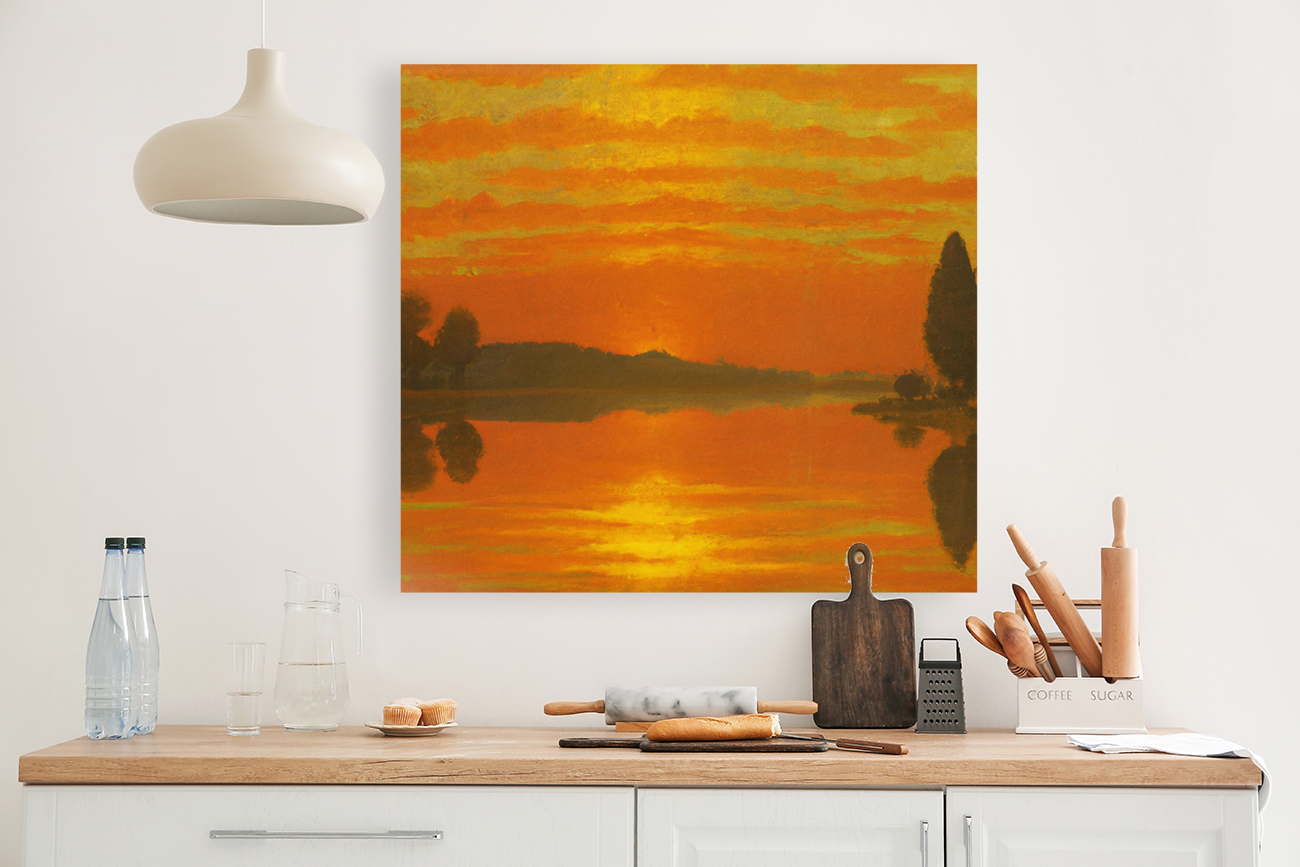 Sunset on Laak Eyck Reproduction