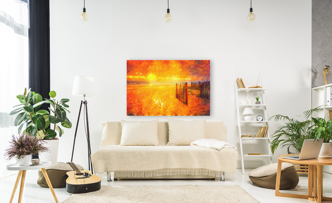 Ormond Beach Sunset Reproduction