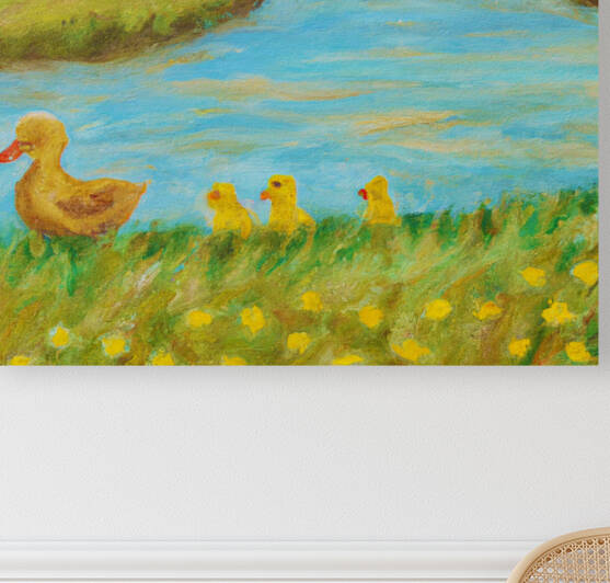 Make Way for Ducklings IV Reproduction