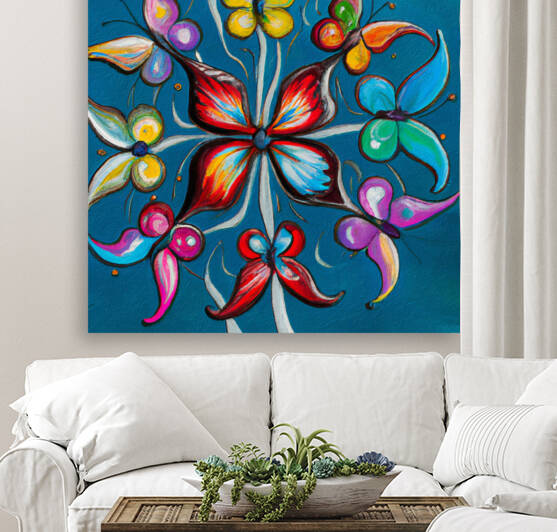Flowering Butterfly by aiddia