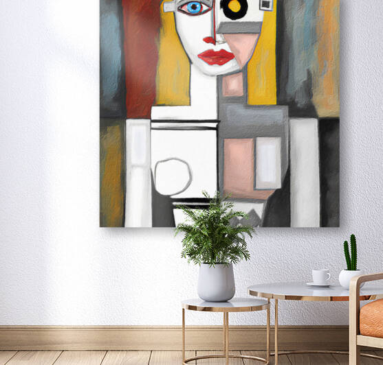 Cubist Robot I by aiddia