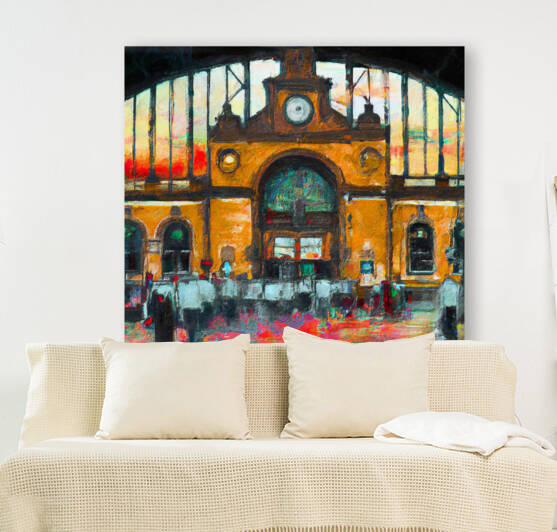Estacion Central Train Station II by aiddia