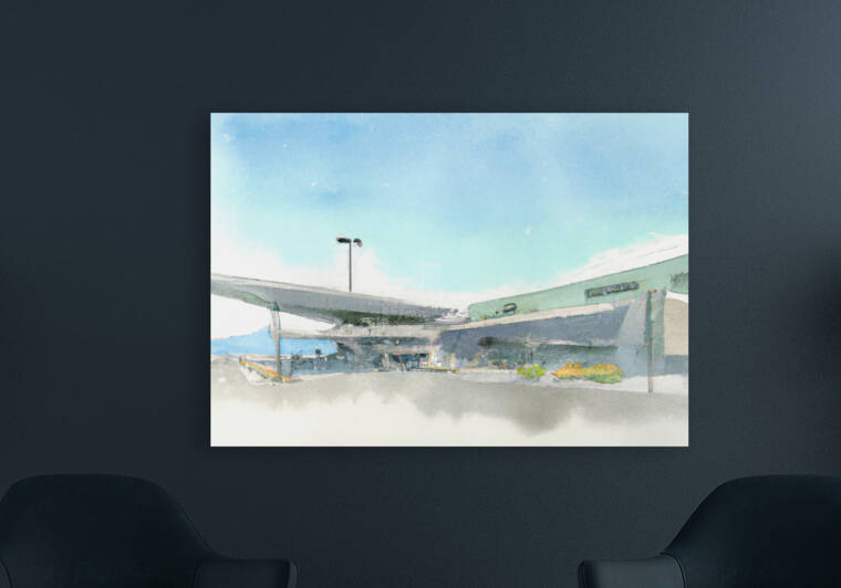 Seattle Tacoma International Airport by aiddia