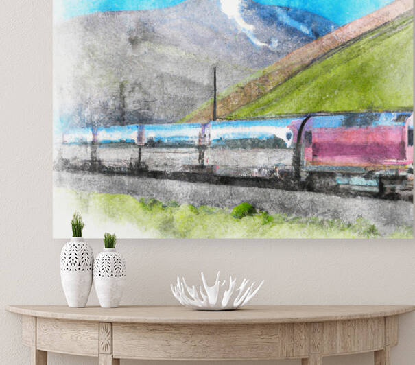 TransAlpine Train in New Zealand by aiddia