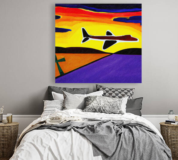 Sunset Takeoff by aiddia