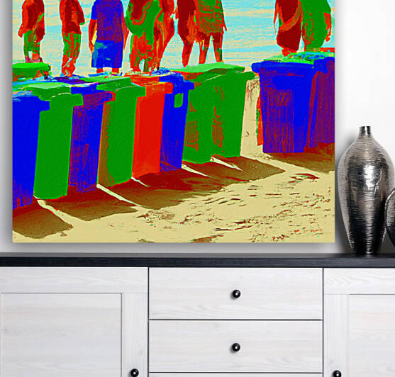 Recycled Beach Colors by aiddia