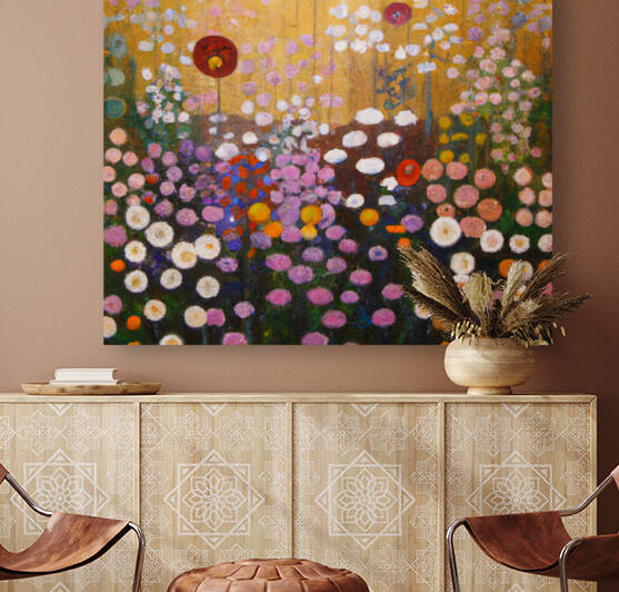 In the Garden of Gustav Klimt VI by aiddia