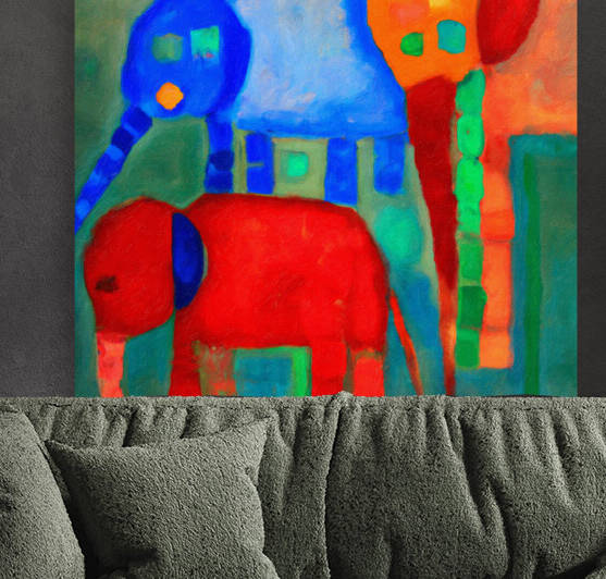 Elephants on Parade II by aiddia