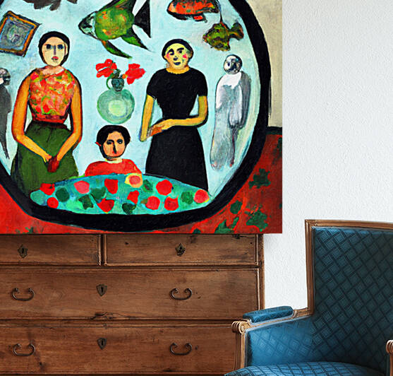 Family in a Fishbowl by aiddia