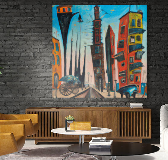 City at the Edge of Nowhere IV by aiddia