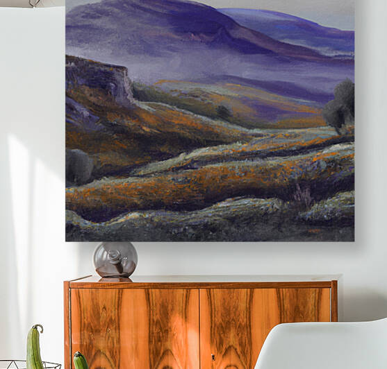 Purple Mountains Majesty by aiddia