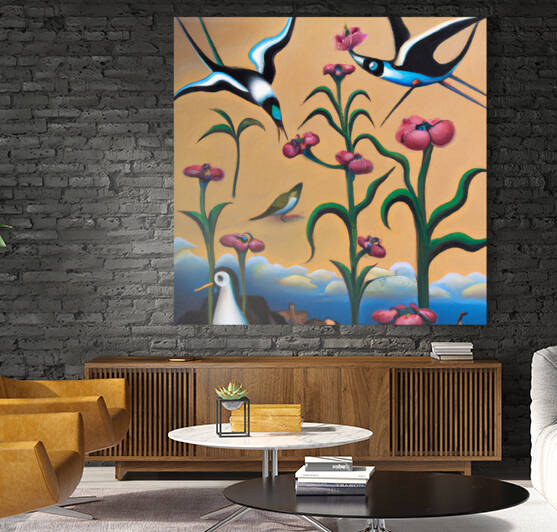 Skeecher Birds and the Mallomar Flowers by aiddia