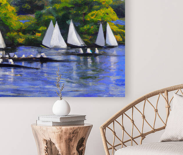 Springtime on the Charles Reproduction