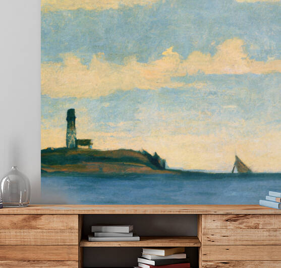 Whaleback Light by aiddia