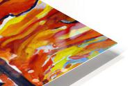 City in Flames HD Metal print