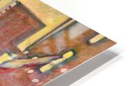 Through the Scaffolding HD Metal print