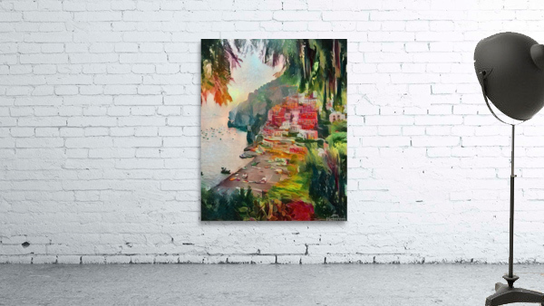 Mediterranean Sunset Wall Preview